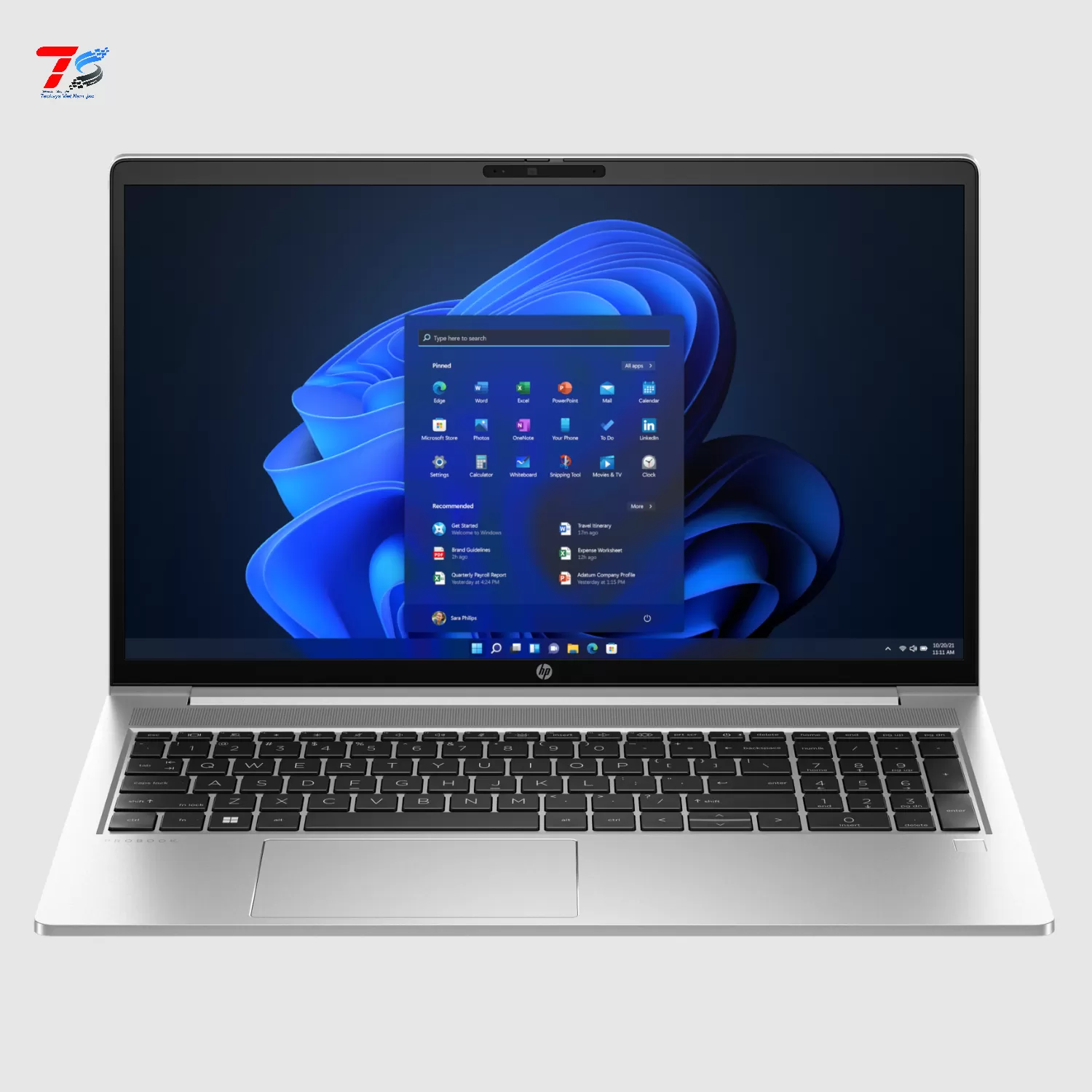 Máy tính xách tay HP ProBook 450 G10 i5-1340P/16GB/512GB/15.6 FHD Touch/W11H/Silver/1Y (9H8V8PT)